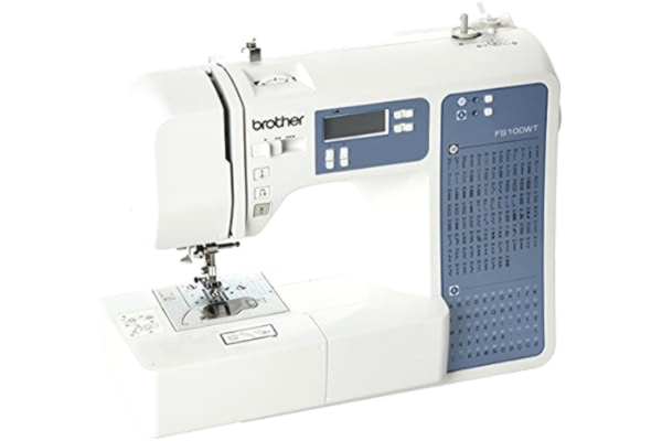 Brother  FS100WT - Symaskine - computeriseret - 100 søm - 8 et-trins knaphuller - LCD display