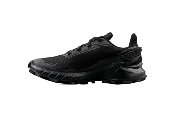 Salomon Shoes Alphacross 4 Gtx W Black, Black/Black/Black, 39 1/3