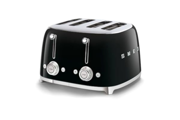 SMEG Smeg TSF03BLEU Brödrost, 2000, metall, svart