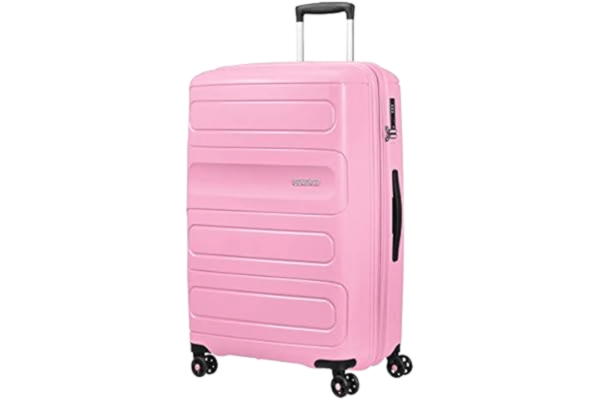 American Tourister  Sunside - Spinner L Extensible Valise, 77 cm, 106/118 L, Rose (Pink Gelato)