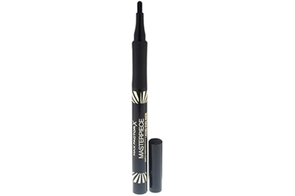 SanDisk Max Factor Masterpiece High Precision Liquid Eyeliner Velvet Black 01 – flytande eyeliner svart – exakt applicering för det perfekta kattögat – 1 x 1 g