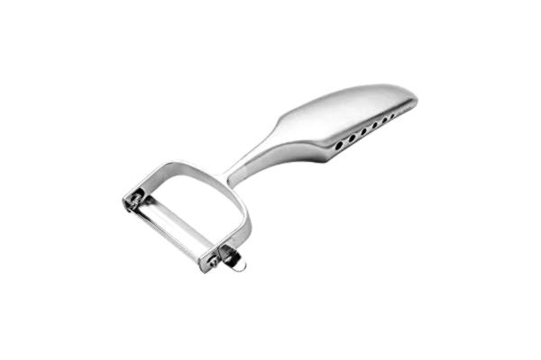 Global  Rostfritt stål grönsaksskalare enkel kant 5 cm GS-68