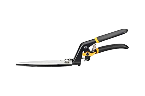 Fiskars  Nożyce do trawy GS21, Miękki trzonek, Długość 31 cm, Stal/ tworzywo, czarno-pomarańczowy, Solid, 1026826