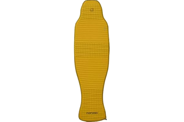 Nordisk  Grip 2.5R mata izolacyjna konturowana do ciała, Mustard Yellow/Black