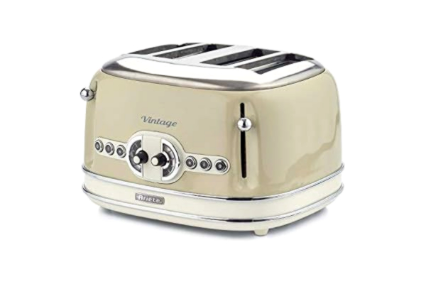 Ariete  Brødrister 4 skiver, Beige