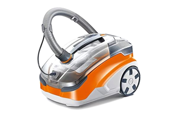 Thomas  AQUA+ PET & FAMILY - Støvsuger - beholder - vandfiltrering/pose - 1700 W - orange/sølv