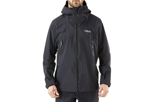 Rab RAB Mens Kangri GTX Jacket (Sort (BLACK) Medium)