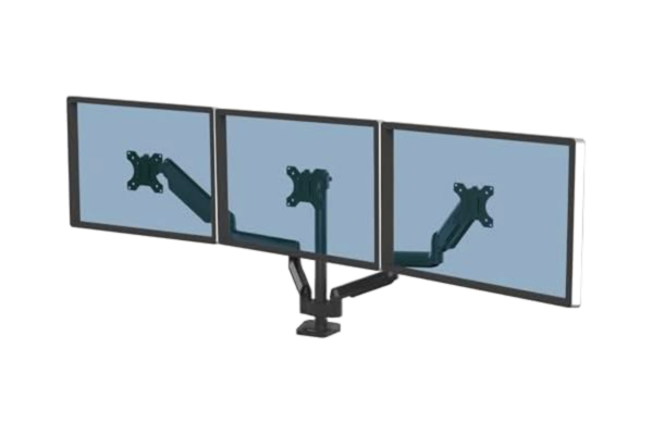 Fellowes  Platinum Series Monitorarm, Svart, upp till 27 tum (68,5 cm)