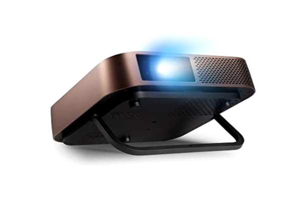 ViewSonic  M2 Full HD Smart Portable LED Projector for Gaming, Family & Home Entertainment with WiFi Bluetooth and Harman Kardon Audio - Metallic Bronze
