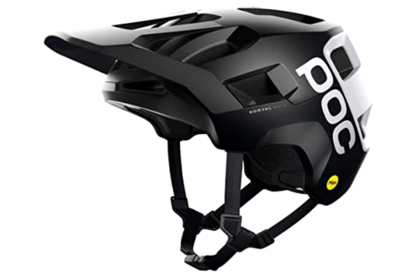 POC  Unisex Adult Kortal Race MIPS kask Uranium Black Matt/Hydrogen White, M-L (55-58 cm)