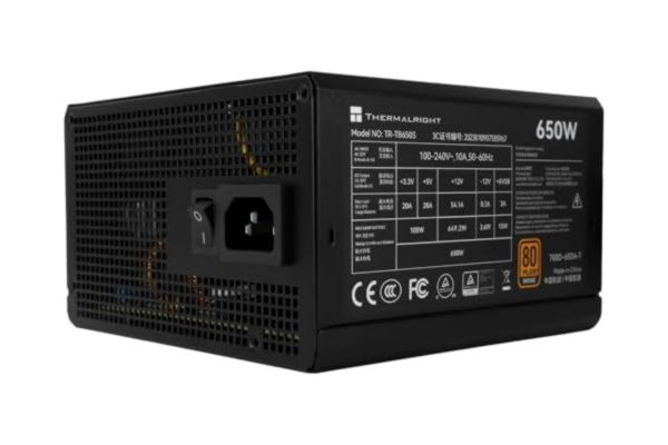 Thermalright  Strömförsörjning TB-650S (80+ brons)