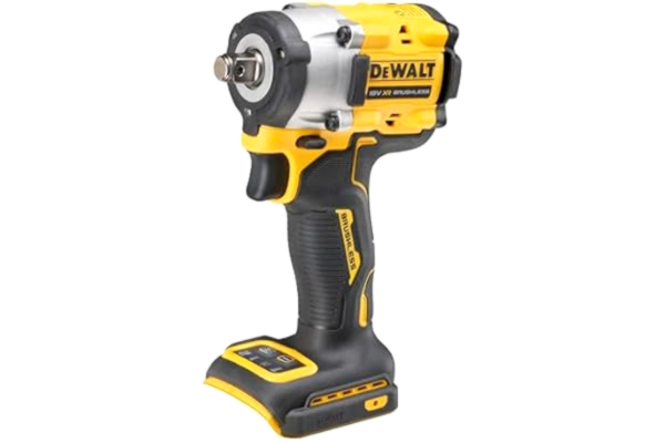 Dewalt Llave Impacto sin escobillas XR 18 V 1/2 tum 406 Nm con anillo de retención sin cargador/batería