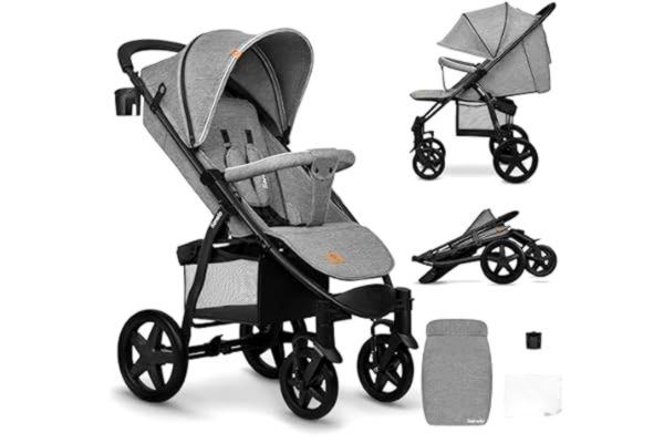 Lionelo  Strollers - Lo-Annet Plus Concrete
