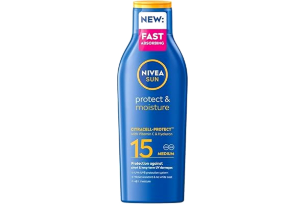 Nivea NIVEA SUN Solkräm Protect & Moisture Sun Lotion SPF15 200 ml