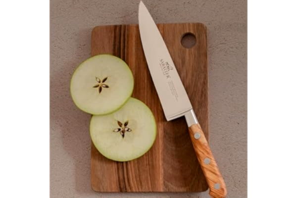 Rousselon Lion Sabatier Ideal Provence Kockkniv 20 cm Stål/Olivträ