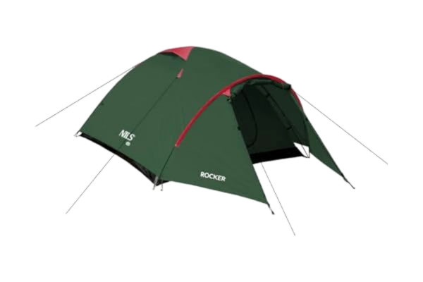 Nils Extreme Namiot kempingowy Nils Camp NC6013 Rocker 3 - zielono-czerwony