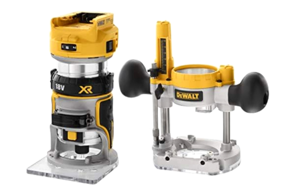 Dewalt  18V XR Brushless 8mm (1/4") Router