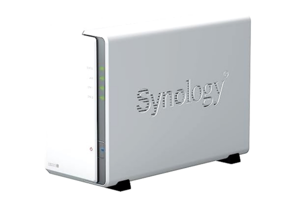 Synology  Disk Station DS223J - NAS-server - SATA 6Gb/s - RAID RAID 0, 1, JBOD - RAM 1 GB - Gigabit Ethernet - iSCSI support
