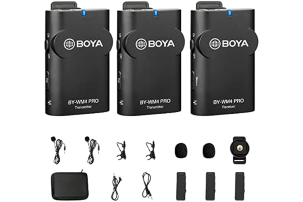 Boya BOYA Mikrofon Lavalier x2 Trådlös BY-WM4 Pro K2 3.5mm