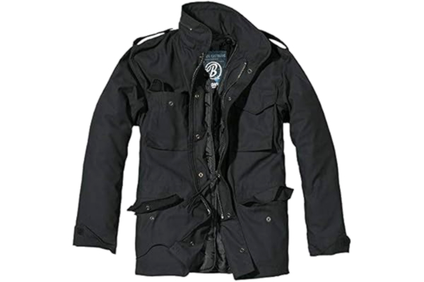 Brandit  M65 standaard outdoor jas parka M65 B-3108, zwart (2), L