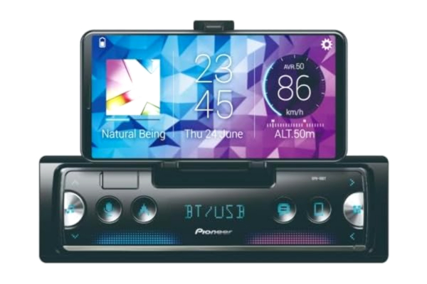 Pioneer  SPH-10BT 1-DIN-Mediareceiver, Bluetooth, USB, kompatibel mit iPhone und Android, 13-Band Grafikequalizer