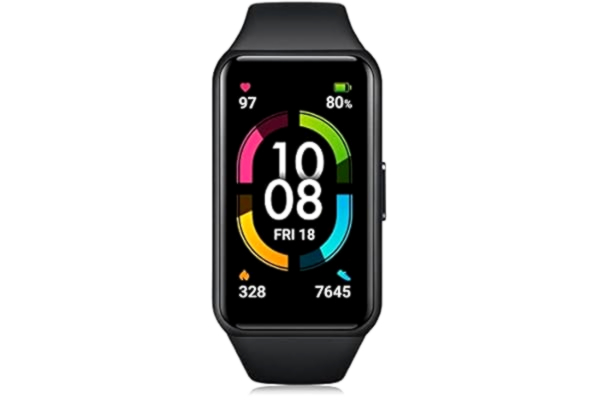 Honor HONOR Band 6 armband voor dames, waterdicht, IP68, 1,47 inch, smartwatch-display, hartslagmonitor, stress slaap, nergo