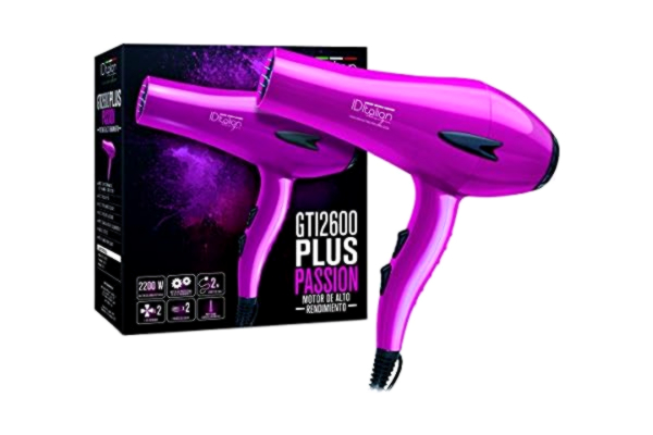 Italian Design ID Italian Design | Professionele Haardroger 3 Warmtestanden, 2 Snelheden, Roze - 2200 W