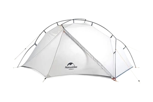 NatureHike Naturehike VIK Tent Ultralight 3 Season Backpacking Tents with Footprint 15D Lightest Portable Tent for Camping Hiking (White)