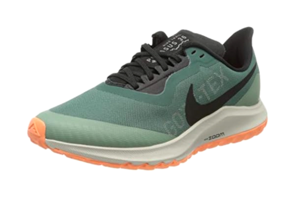 Nike  Damskie buty do biegania Zoom Pegasus 36 Trail GTX, Bicoastal Off Noir Silver Pine - 38.5 EU