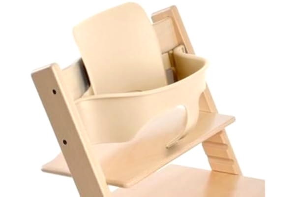 Stokke  Tripp Trapp Baby Set2, Naturlig - Åldrar 6-36 månader - Konvertera Tripp Trapp Stolen till en bekväm barnstol