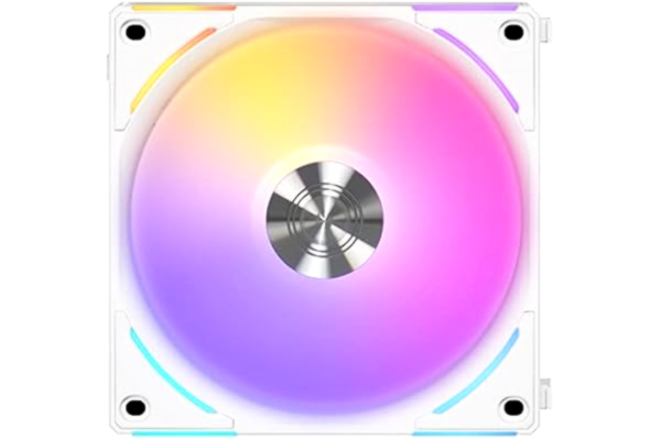 Lian Li Lian-Li UNI AL120 V2 ARGB PWM Lüfter fläkt – 120 mm vit