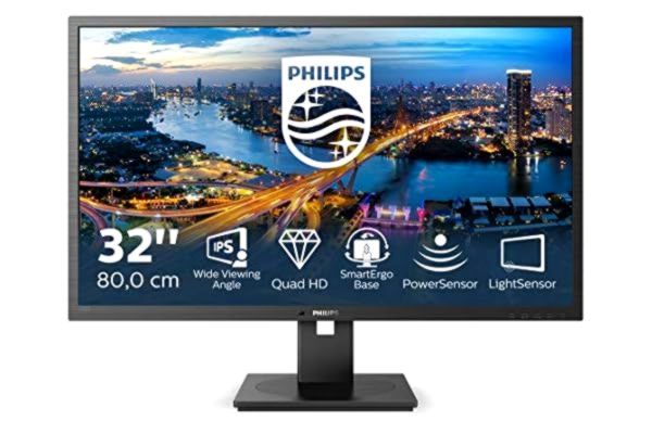 Philips 32" Philips B Line 325B1L QHD 75Hz USB Hub Speakers - 4 ms - Skjerm