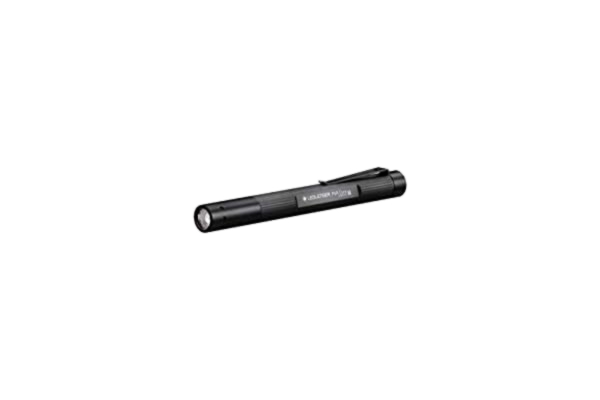 LED Lenser Ledlenser P4R Core LED pennlampa, 200 lumen, laddningsbar med litiumbatteri, fokuserbar, tre ljusstyrkor, ljusräckvidd 95 m, USB-laddningskabel och clips, Penlight