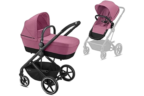 Cybex  Balios S 2-in-1 BLK B Stroller Magnolia Pink One Size