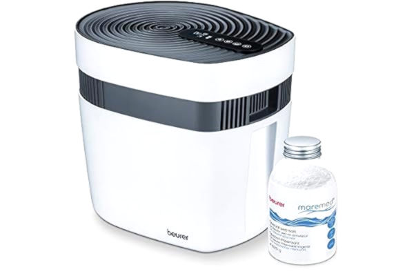 Beurer  Maremed simulateur d'air marin, humidification et purification de l'air, climat marin identique à la nature, minéralisation au sel marin, filtration des bactéries et des virus