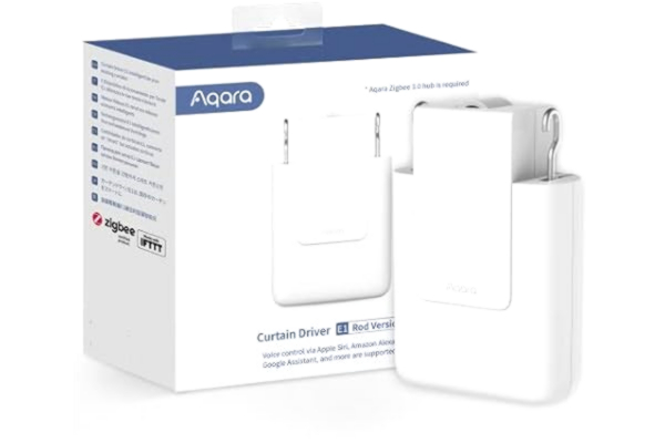 Aqara  Smart gardinmotor E1 (stångversion), kräver Zigbee 3.0 hub, elektrisk smart gardinmotor för fjärrstyrning och hemautomation, stöder HomeKit, Alexa, Google Assistant och IFTTT