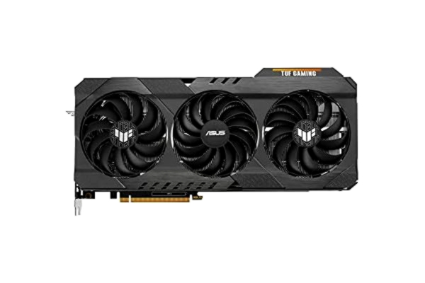 Asus ASUS TUF GAMING AMD Radeon RX 6800 OC Edition – Carte graphique gaming(16GB GDDR6, AMD RDNA 2, PCIe 4.0, HDMI 2.1, DisplayPort 1.4a, Ventilateurs à double roulement à billes)