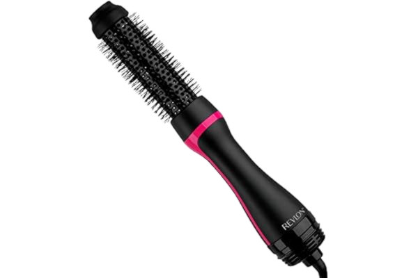 Revlon  One-Step Style Booster- Rund torknings- och stylingborste, Rund pensel- 38 mm (termiska borst, huvud med keramisk beläggning, JONISK OCH KERAMISK TEKNIK)