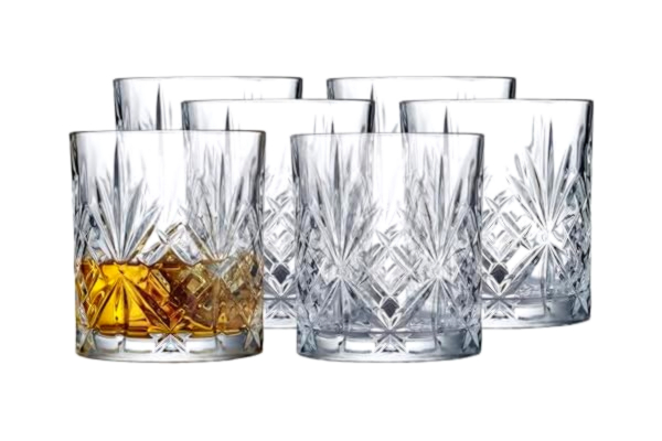 Lyngby By Hilfling Lyngby Glas Krystal Melodia Whiskyglas 31 cl 6 st