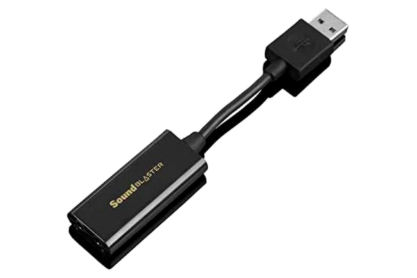 Creative CREATIVE Sound Blaster PLAY! 3 70SB173000000 USB-DAC-förstärkare, Svart