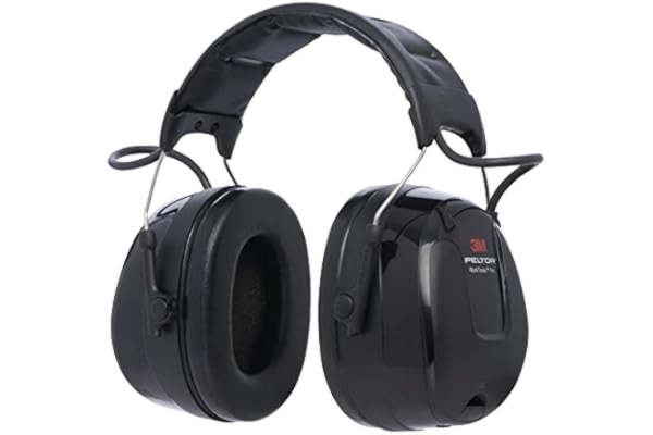 3M  Peltor HRXS220A Hörselskydd med Pannband med Integrerad Radio, Svart