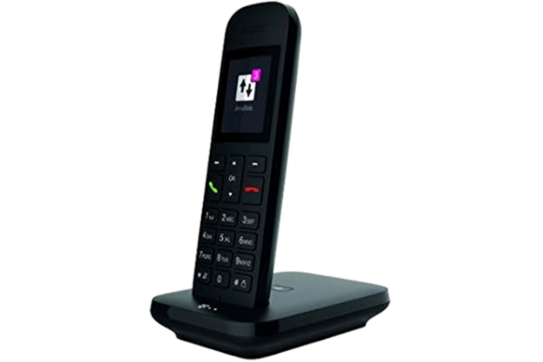 Deutsche Telekom  Sinus 12 40844054 Telefon, Svart, 5 cm