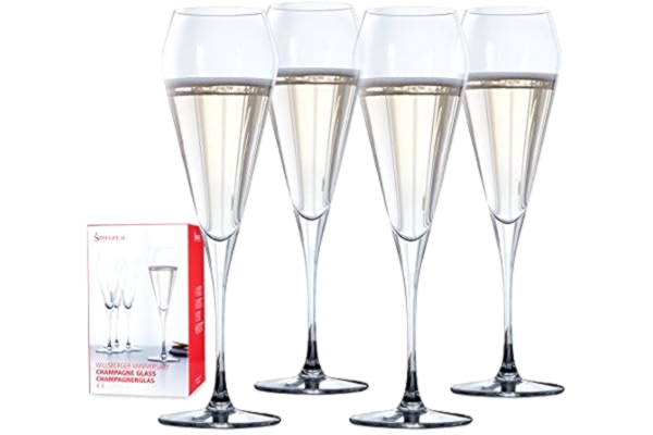 Spiegelau  & Nachtmann, set med champagneglass, kristallglas, 240 ml, Willsberger jubileum, 1416175