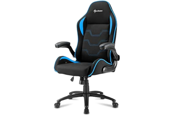 Sharkoon  Elbrus 1 Universal gaming chair Padded seat Black,Blue Elbrus 1, Universal gaming chair, 120 kg, Padded seat, Padded backrest, 190 cm, Black