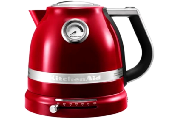 KitchenAid  Artisan-vedenkeitin metallinhohtoinen punainen