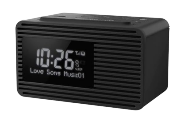 Panasonic  RC-D8EG-K Klockradio DAB+ (USB-laddningsfunktion, snooze-knapp, sovtimer, snabbval) svart