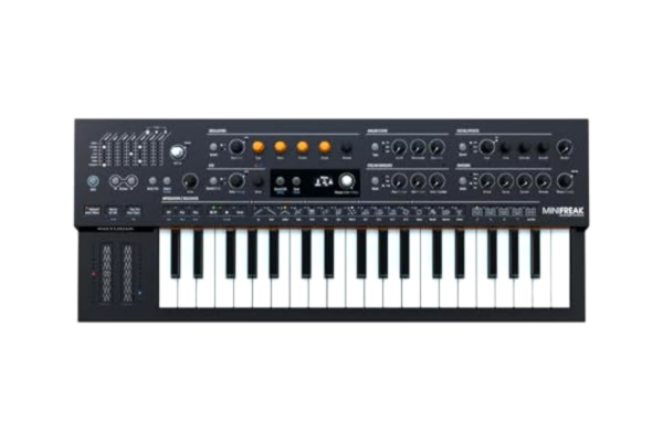 Arturia  Minifreak Spontan polyfonisk algoritmisk synthesizer, 37 tangenter, 6-röst, med analogt filter, 11 FX-algoritmer, arpeggiator och sequencer