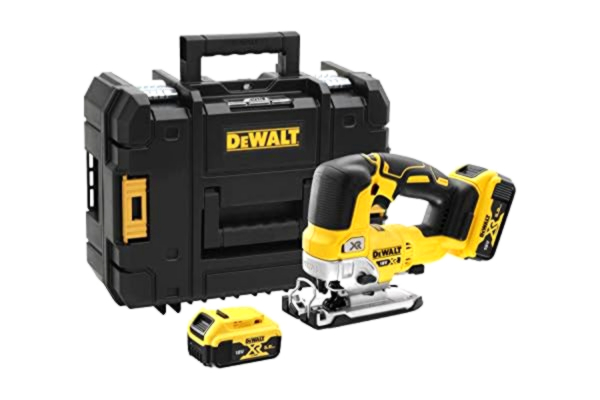 Dewalt DeWALT DCS334P2 - Stiksav - ledningfri - 2 batterier, inkluderet oplader - 18 V