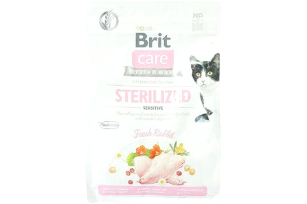 Brit BRIT Care Grain Free Sterilized Sensitive med kanin 2 kg