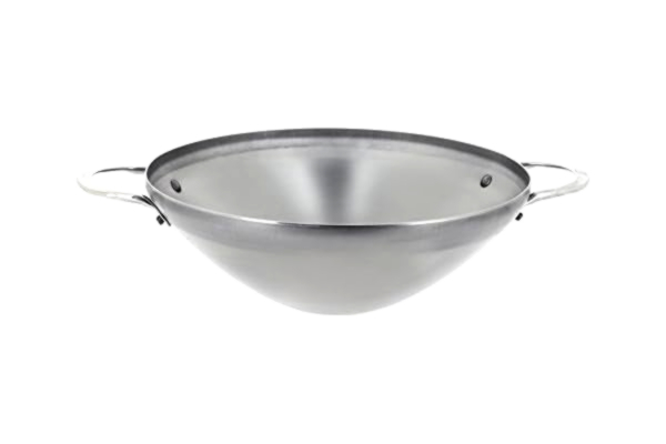de Buyer DE BUYER -5619.32 - Mineral Wok B 2 Handles Diameter 32 cm